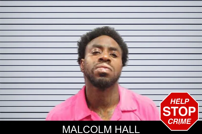 Malcolm Hall mugshot