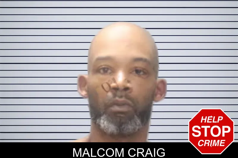 Malcom Craig mugshot