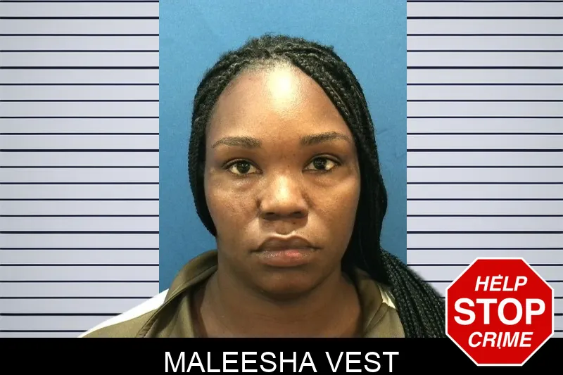 Maleesha Vest mugshot