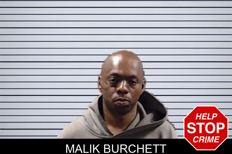Malik Burchett mugshot