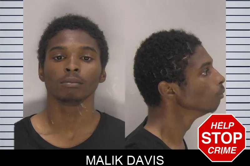 Malik Davis mugshot