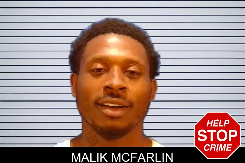 Malik McFarlin mugshot