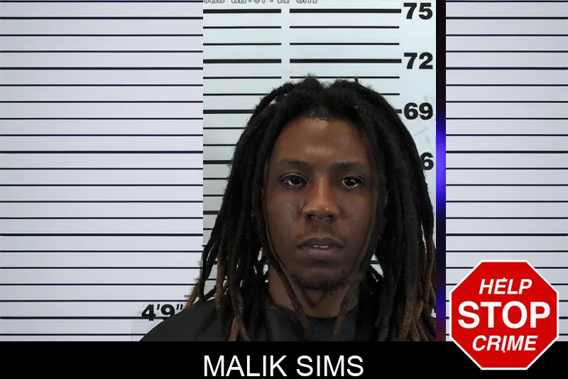 Malik Sims mugshot