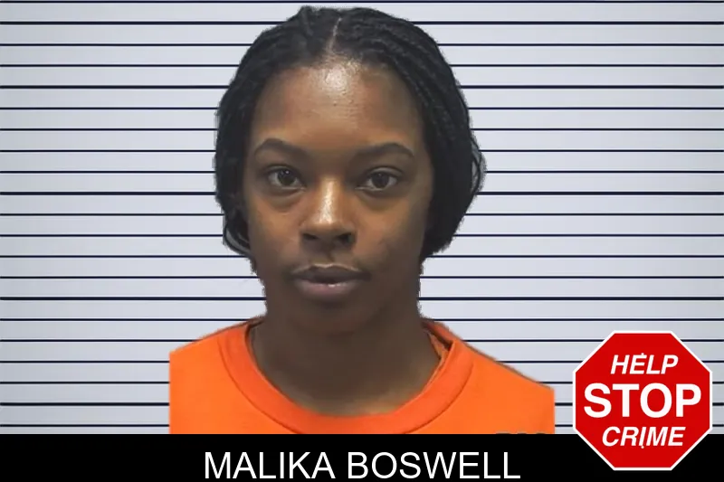 Malika Boswell mugshot