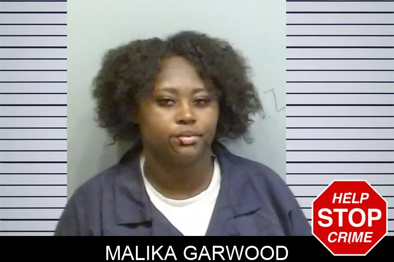Malika Garwood mugshot