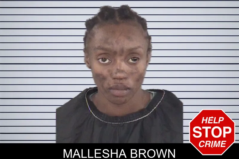 Mallesha Brown mugshot