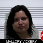 Mallory Vickery mugshot
