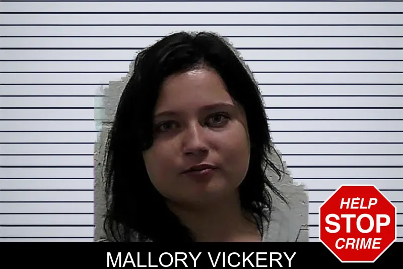 Mallory Vickery mugshot