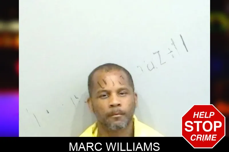 Marc Williams mugshot