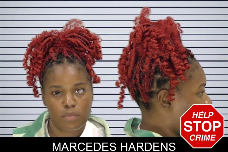 Marcedes Hardens mugshot