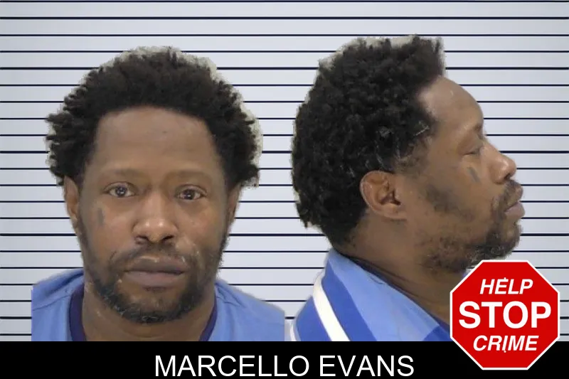 Marcello Evans mugshot