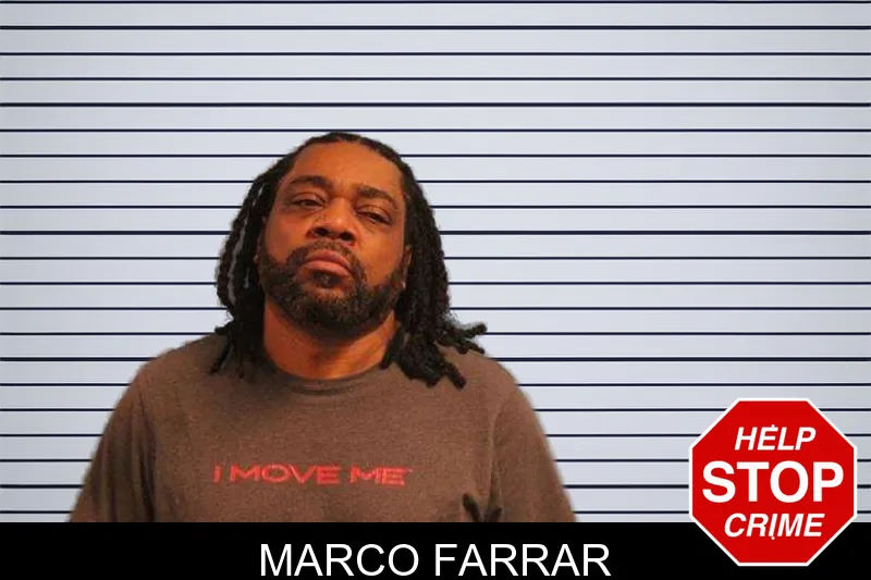 Marco Farrar mugshot