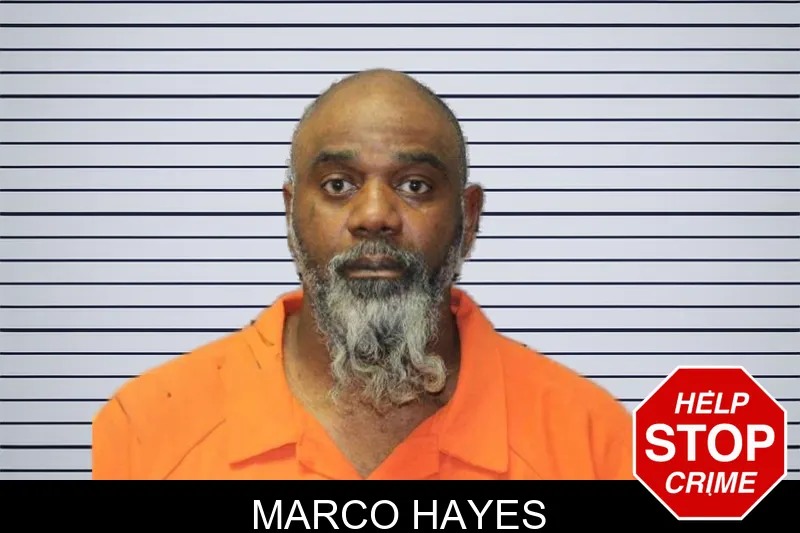 Marco Hayes mugshot