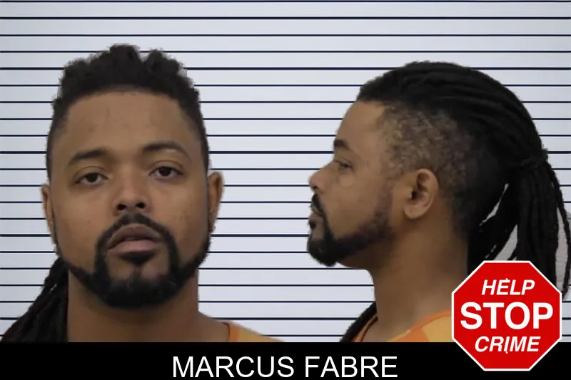 Marcus Fabre mugshot