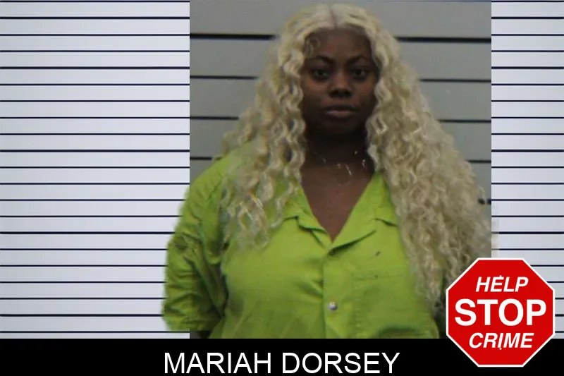 Mariah Dorsey mugshot