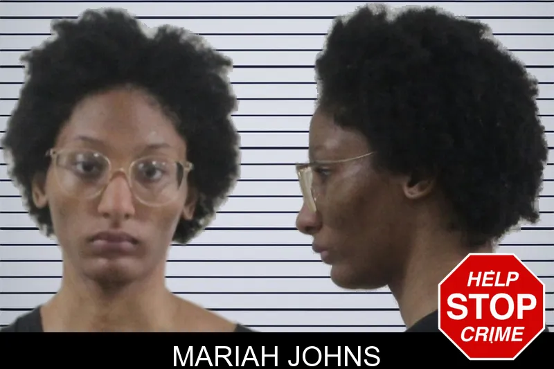 Mariah Johns mugshot