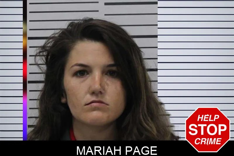 Mariah Page mugshot