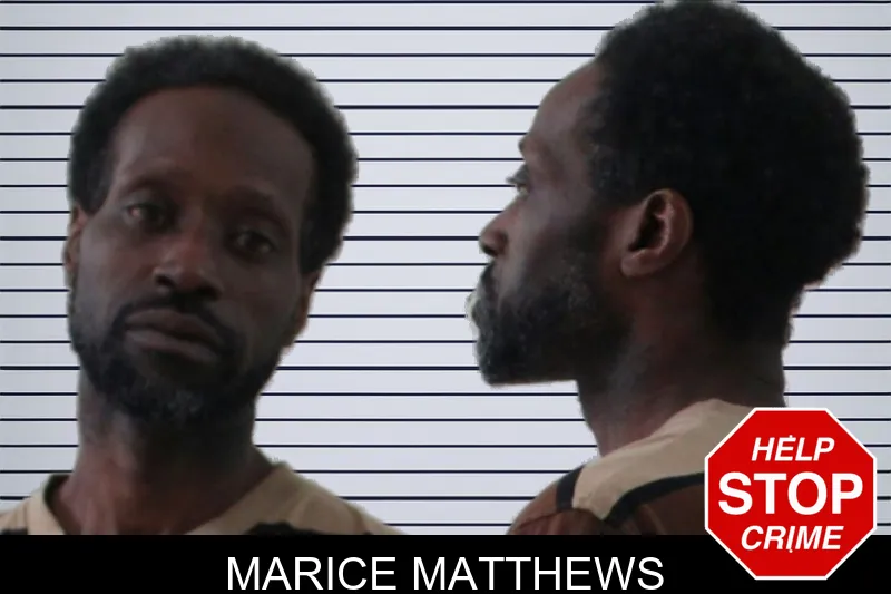 Marice Matthews mugshot