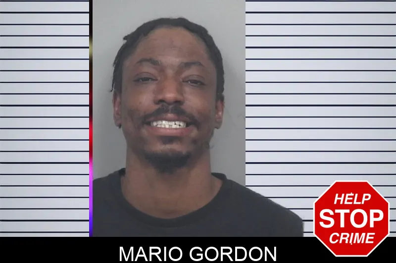 Mario Gordon mugshot
