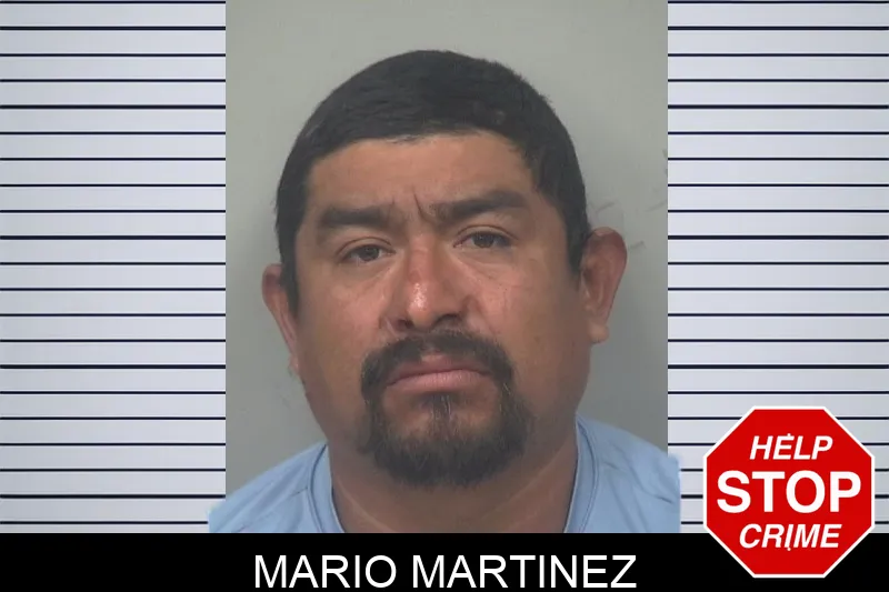 Mario Martinez mugshot