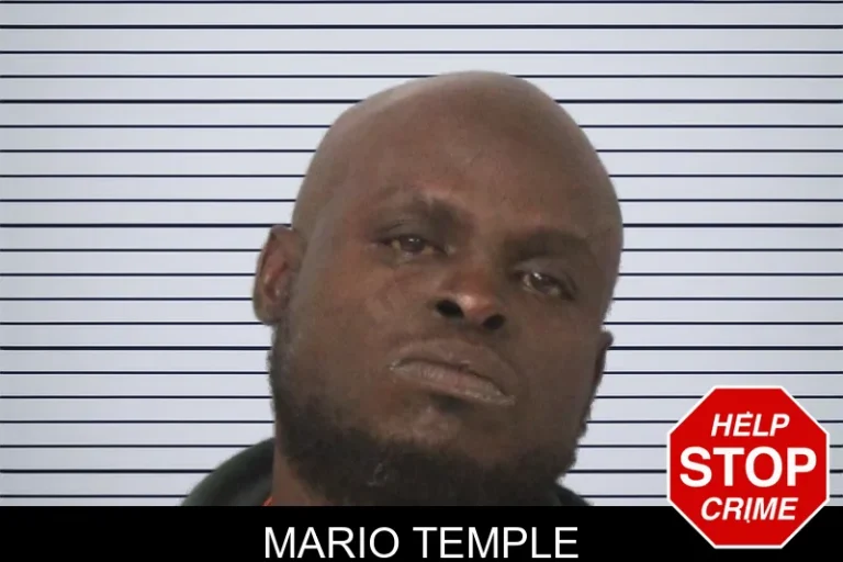 Mario Temple mugshot – Mcintosh County , Georgia Mario Temple