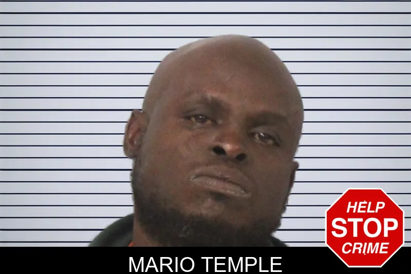 Mario Temple mugshot