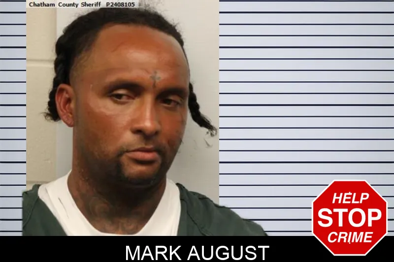 Mark August mugshot