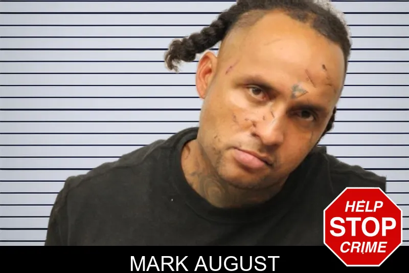 Mark August mugshot
