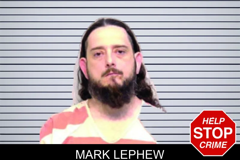 Mark Lephew mugshot