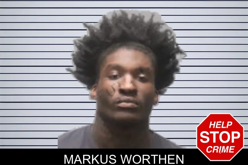 Markus Worthen mugshot