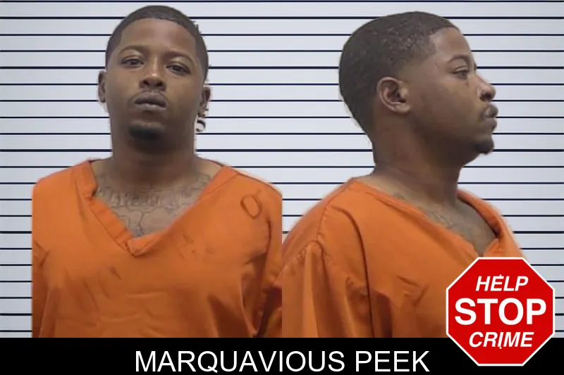 Marquavious Peek mugshot