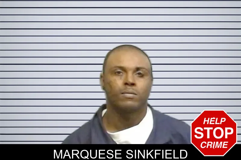 Marquese Sinkfield mugshot
