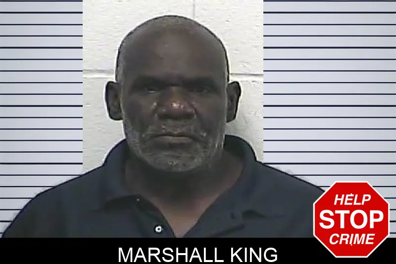 Marshall King mugshot