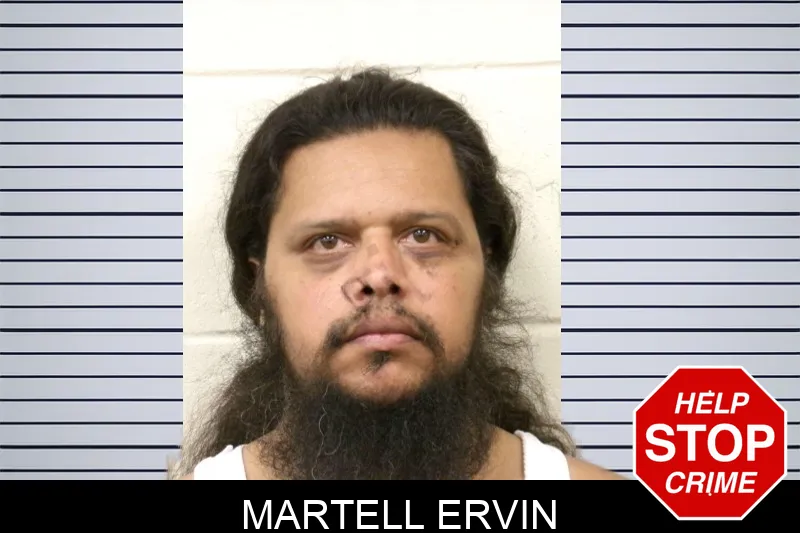 Martell Ervin mugshot