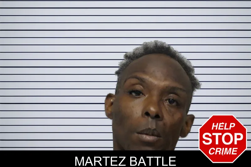 Martez Battle mugshot