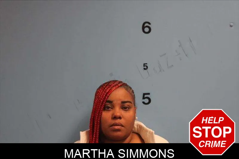 Martha Simmons mugshot