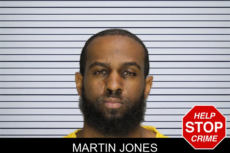 Martin Jones mugshot