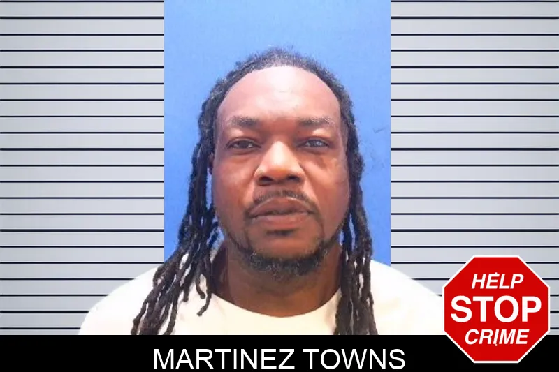 Martinez Towns mugshot – Troup County , Georgia Martinez Towns mugshot