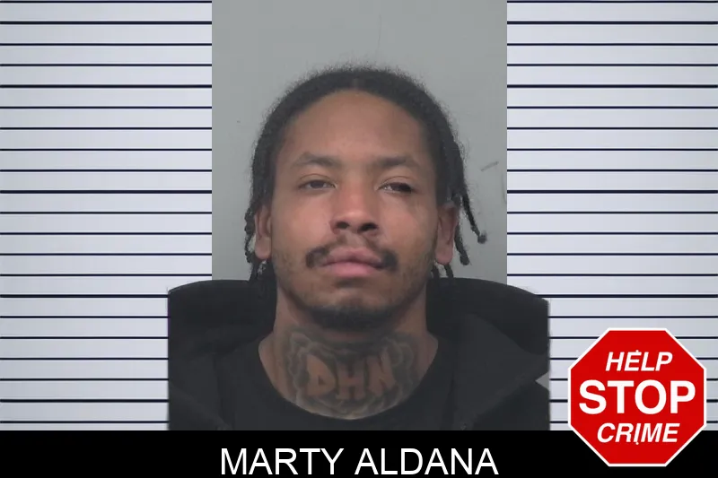 Marty Aldana mugshot