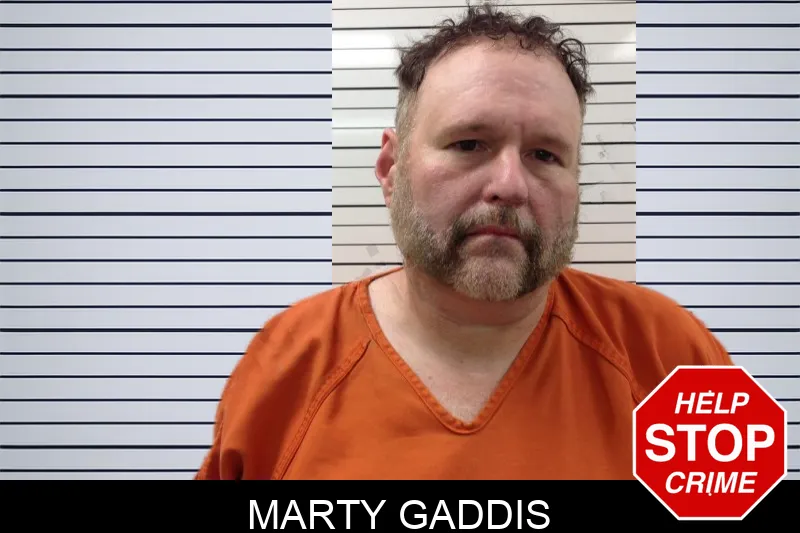 Marty Gaddis mugshot