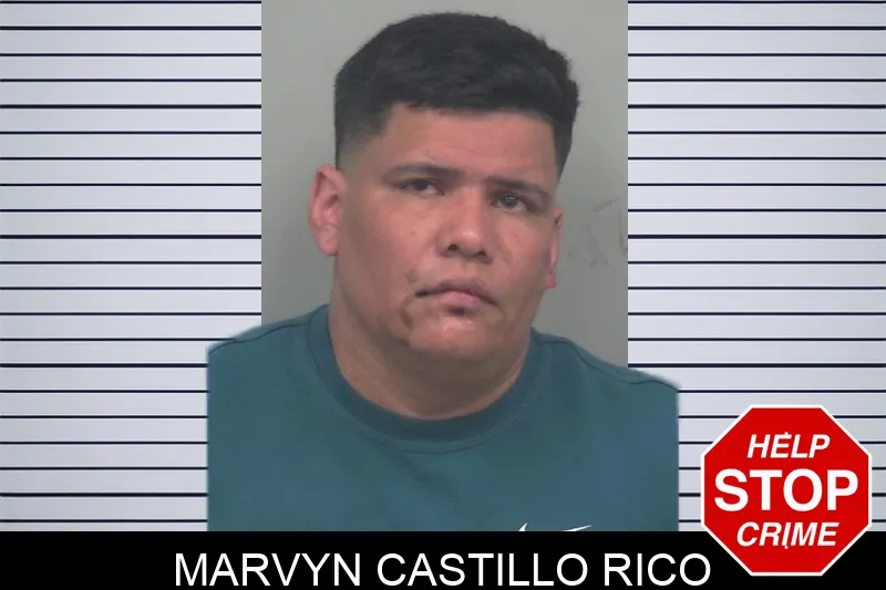 Marvyn Castillo Rico mugshot