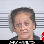 Mary Hamilton mugshot