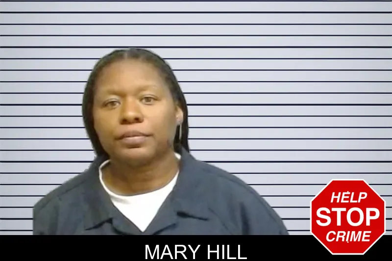 Mary Hill mugshot