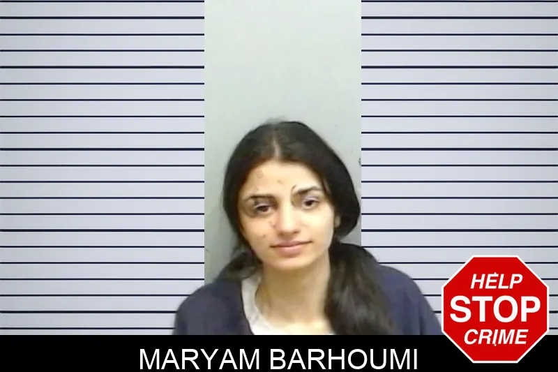 Maryam Barhoumi mugshot