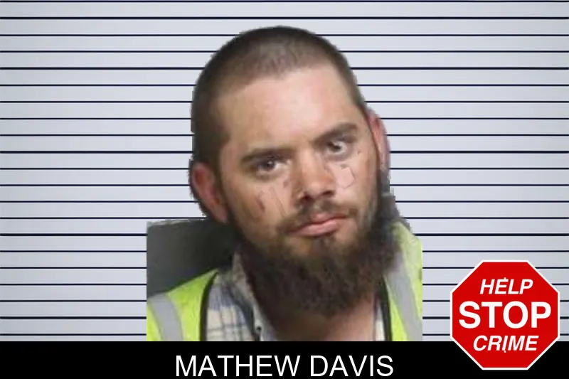 Mathew Davis mugshot