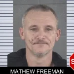 Mathew Freeman mugshot