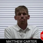 Matthew Carter mugshot