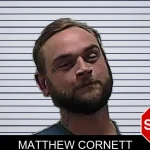 Matthew Cornett mugshot