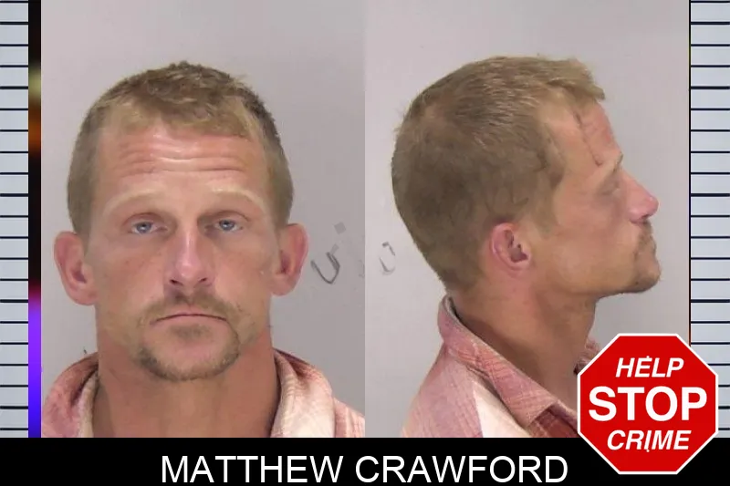 Matthew Crawford mugshot