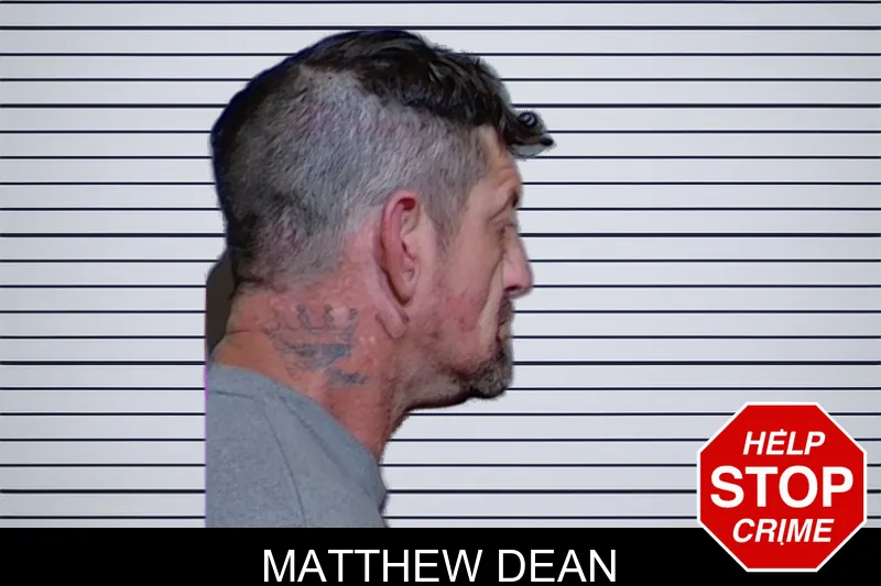 Matthew Dean mugshot